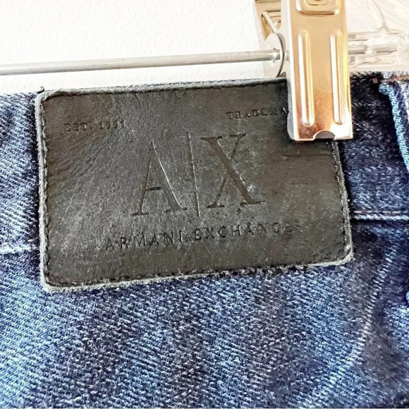 A/X Armani Exchange Denim Jeans Size 29 Button Fly - Picture 8 of 11